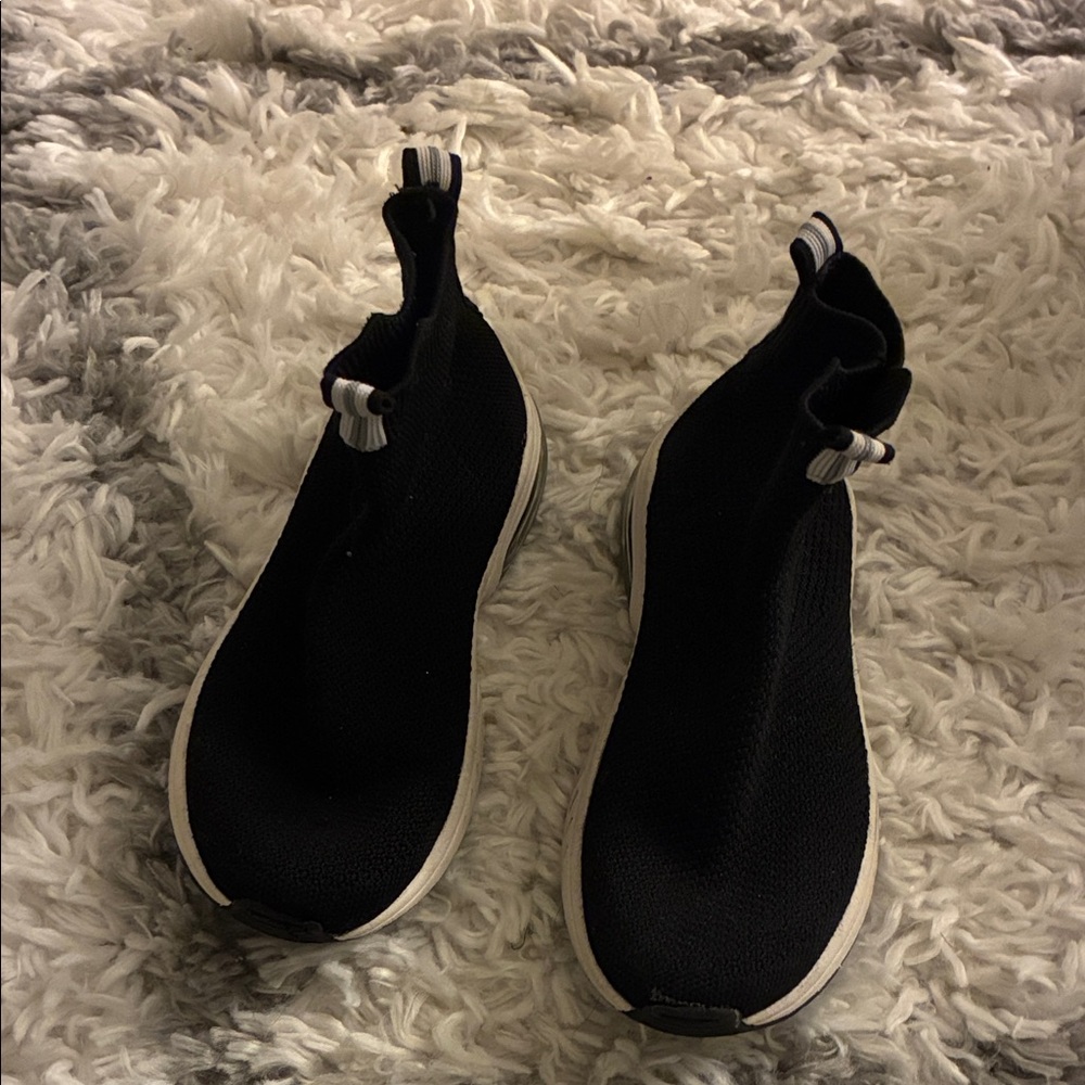 Zara Black and White Kids Sock Sneakers